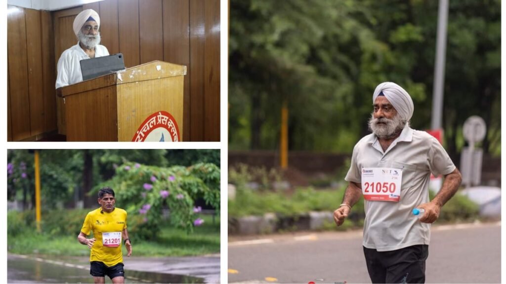 Retired National Coach Mr. Gurphool Singh Announces Col. Krishan Singh Badhwar as Brand Ambassador of Shaheed Run 3.0