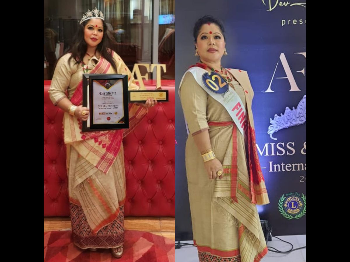 Malabika Deuri Taid won the title of Motivation of Mrs. World 2024