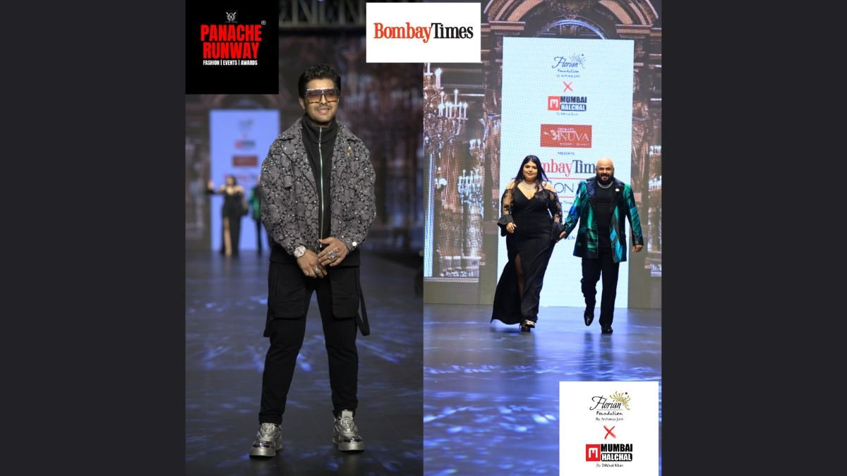 Designer Vishal Kapoor Showcased his Design for Florian Foundation by Archunaa Jaiin and Mumbai Halchal by Dilshad Khan at the Opening Show of Bombay Times Fashion Week 2024