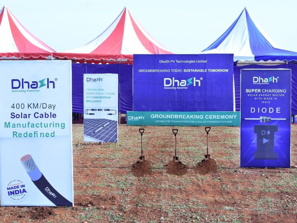 DhaSh PV Technologies Unveils  Rs. 346.35 Crore Solar PV Manufacturing Facility in Sira, Tumkur