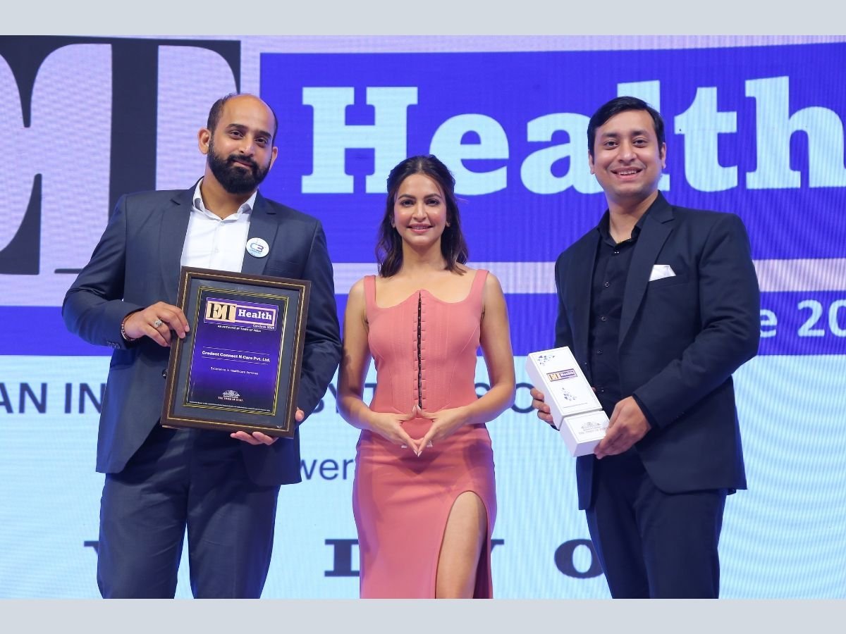 Credent Wins “Excellence in Healthcare Services Award” at ET Health Conclave