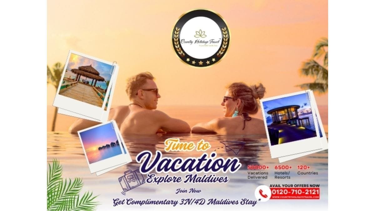 Country Holidays Travel India Announces Year-End Sale with Complimentary 3N/4D Maldives Getaway