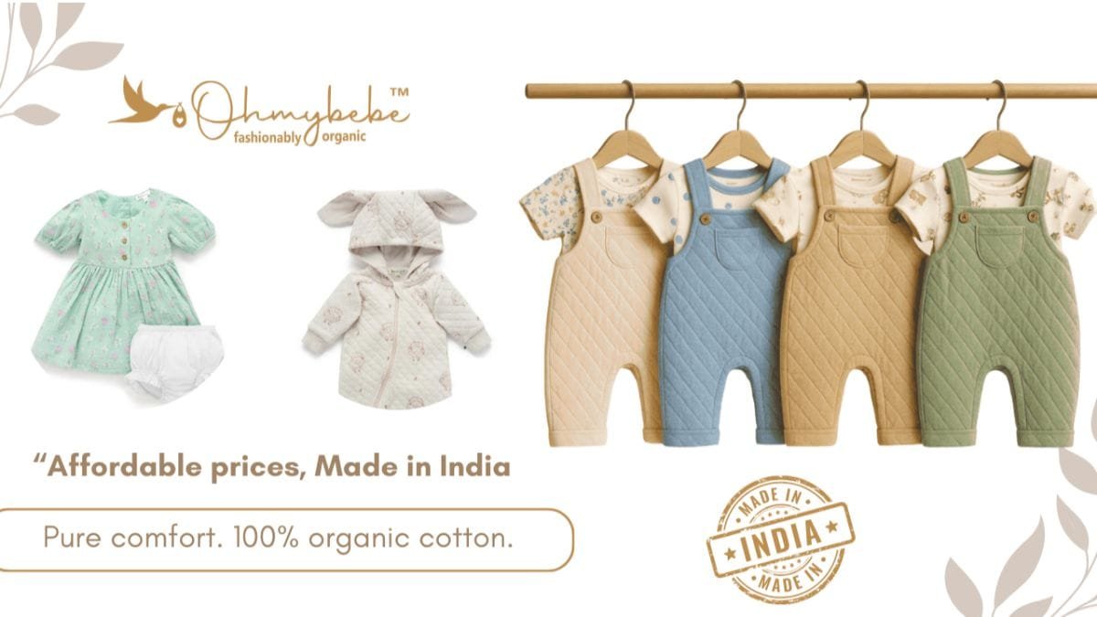 Oh My Bebe Sets Kids Apparel Industry Benchmark as being India’s no.1 in Organic Cotton Brand
