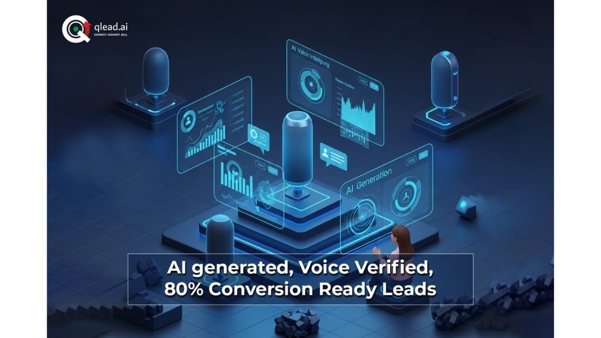 QLead.ai re-imagines lead generation with AI, Voice intelligence, and Sales Precision