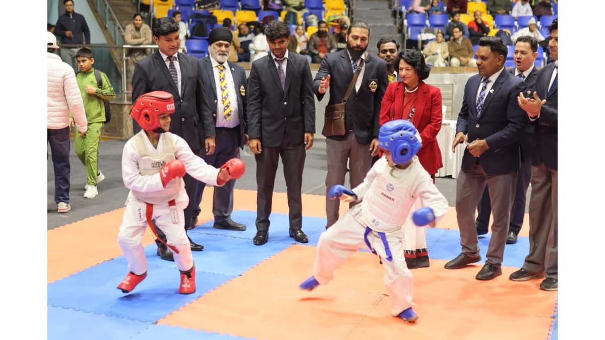 Martial Arts Excellence at Talkatora Stadium: Punjab Clinches Victory in All India Karate Championship