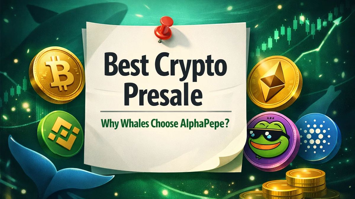 Best Crypto Presale: AlphaPepe Double Scarcity Event; Why the Upcoming Price Jump and Pool Closure Are Driving Whale Inflows