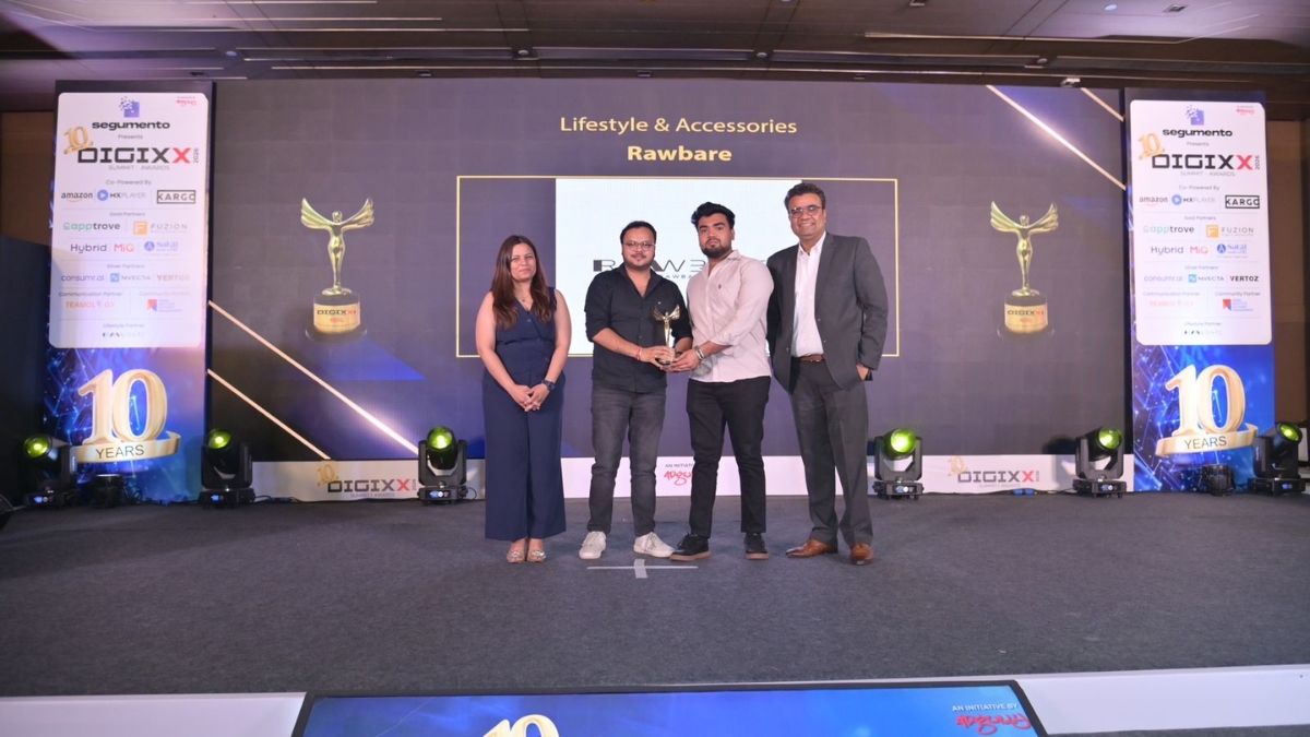 Rawbare Wins Gold in Lifestyle & Accessories at Adgully DIGIXX 2026; Founder & CEO Affan Ahmad Honoured as Luminary