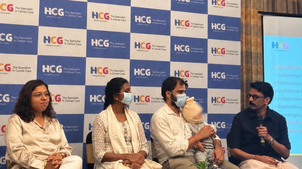HCG Cancer Centre, Bengaluru, Performs Life-Saving Surgery on 28-Day-Old Infant with Rare 11.3×9.8 cm Fibrosarcoma