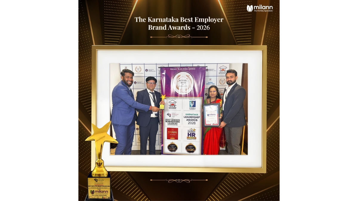 Milann Fertility & Birthing Hospital Wins Karnataka Best Employer Brand Award 2026, Putting People at the Heart of Patient Care